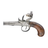 A boxlock pistol by Segalas in London, circa 1800
