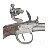 A boxlock pistol by Segalas in London, circa 1800
