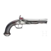 A French flintlock pistol, circa 1810