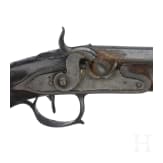 A pair of French percussion pistols, ca. 1810