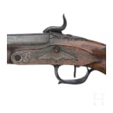 A pair of French percussion pistols, ca. 1810