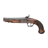 A pair of French percussion pistols, ca. 1810