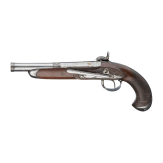 A Spanish percussion pistol by Mendizabal in Placencia, ca. 1810