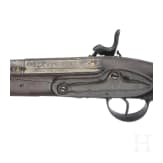 A Spanish percussion pistol, Eibar, dated 1823
