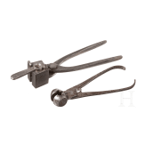 Two ball pliers, 19th century