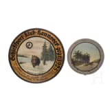 Two Hanoverian shooting targets, one dated 1927