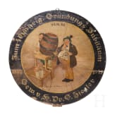 Two Bavarian shooting targets, dated 1927 and 1929