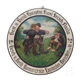 Two Bavarian shooting targets, dated 1928 and 1932