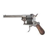 A German 12 shot pinfire revolver by Heinrich Riffelmann in Solingen, ca. 1860