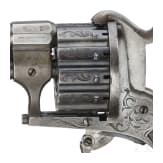 A German 12 shot pinfire revolver by Heinrich Riffelmann in Solingen, ca. 1860