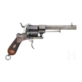 A German pinfire revolver by Heinrich Riffelmann in Solingen, circa 1860