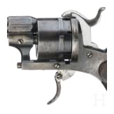 A German pinfire revolver by Heinrich Riffelmann in Solingen, circa 1860