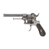 A German twelve-shot pinfire revolver by Heinrich Riffelmann in Solingen, circa 1860