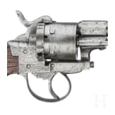 A German pinfire revolver by Heinrich Riffelmann in Solingen, circa 1860