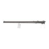 A side by side combination gun with extra side by side shotgun barrel in case