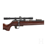 Single shot rifle Voere, with electronic trigger with Tasco scope