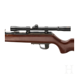 Single shot rifle Voere, with electronic trigger with Tasco scope
