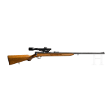 A Walther single-loading rifle with a Hensoldt scope
