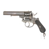 A pinfire revolver, ca. 1860