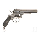 A pinfire revolver, ca. 1860