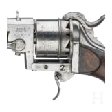 A pin-fire revolver, Loron system, ca. 1865