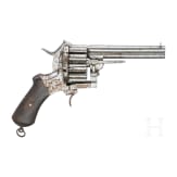 A pin-fire revolver, 20-shots, ca. 1880