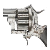 A pin-fire revolver, 20-shots, ca. 1880