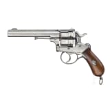 A revolver by August Francotte, made for Gebr&uuml;der Maurer, Vienna, ca. 1870