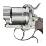 Pin-fire revolver by Peter Daniel L&uuml;neschloss, Solingen, ca. 1870