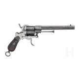 Pin-fire revolver by Peter Daniel L&uuml;neschloss, Solingen, ca. 1870