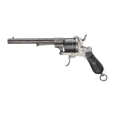 Pin-fire revolver by Peter Daniel L&uuml;neschloss, Solingen, ca. 1870