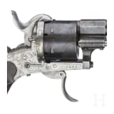 Pin-fire revolver by Peter Daniel L&uuml;neschloss, Solingen, ca. 1870