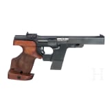 A cased Walther GSP, with conversion kit and rifle barrel