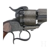 A pinfire revolver by Lefaucheux, Paris, ca. 1860