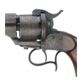 A pinfire revolver by Lefaucheux, Paris, ca. 1860