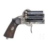 A Lefaucheux Pepperbox, ca. 1870