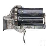 A Lefaucheux Pepperbox, ca. 1870