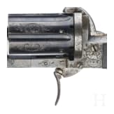 A Lefaucheux Pepperbox, ca. 1870