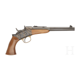 Rolling-Block pistol by Hege-Uberti, Italy