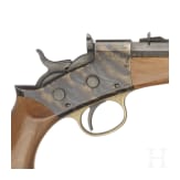 Rolling-Block pistol by Hege-Uberti, Italy