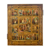 A Russian feast icon, circa 1900