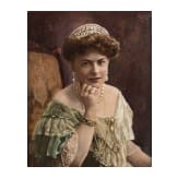A portrait of a princess with tiara, possibly Cecilie Auguste Marie Duchess of Mecklenburg-Schwerin/Crown Princess of Prussia, Berlin, dated 1906