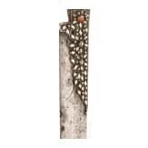 A silver mounted Greek yatagan with older European blade, circa 1820
