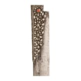 A silver mounted Greek yatagan with older European blade, circa 1820