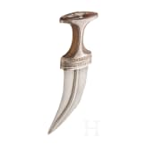 An Omani jambya with rhinoceros horn handle, 19th century