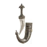 A Saudi Arabian djambia, circa 1900