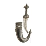 A Saudi Arabian djambia, circa 1900