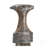 A Saudi Arabian silver-mounted djambia, 20th century