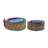 A Yemenite djambia and two embroidered belts, 1st half of the 20th century