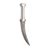 An Indian silver-mounted dagger, Deccan, 18th century